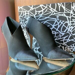 Diane Von Furstenberg Brett black Lizard 8.5